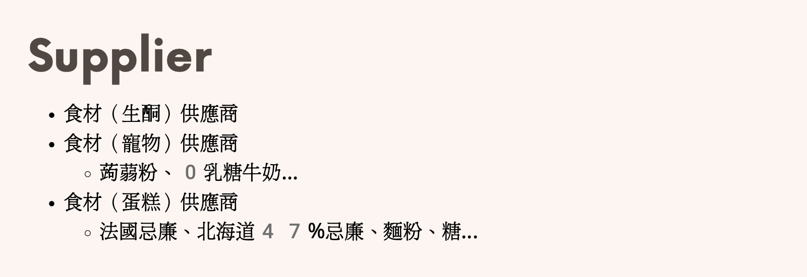 Supplier PDF 頁面